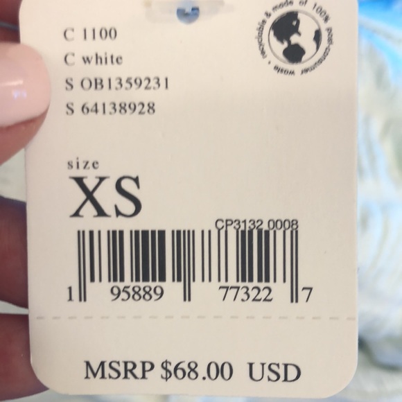 Free People One Shoulder Smock Top - Picture 4 of 4